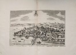 Rapperswil seltener  Kupferstich 1723