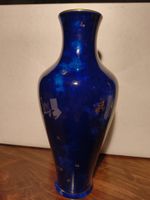 Vase Sevres Manufacture  Porzelan France Kobaltblau Gold