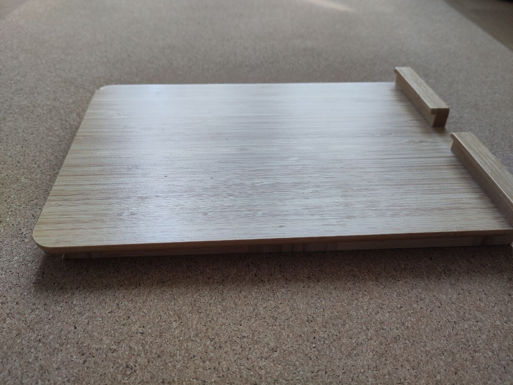 Ikea Staffa per monitor: Tablethalter Ikea aus Bambus – Usato da Jona venduto da 2Schnapp 4