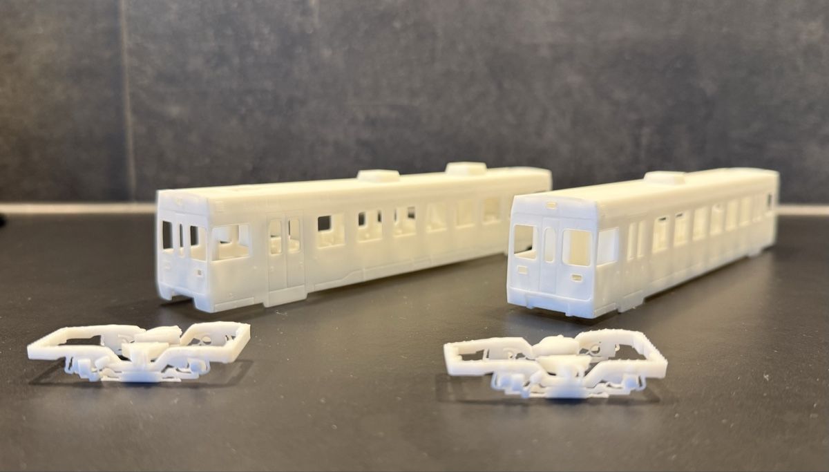 Modellini di ferrovie: Rame NStCM, type Vevey à construire – Usato da Etagnières venduto da 1217juju