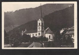 CP.BE/JU Moutier , L'Eglise , 1937