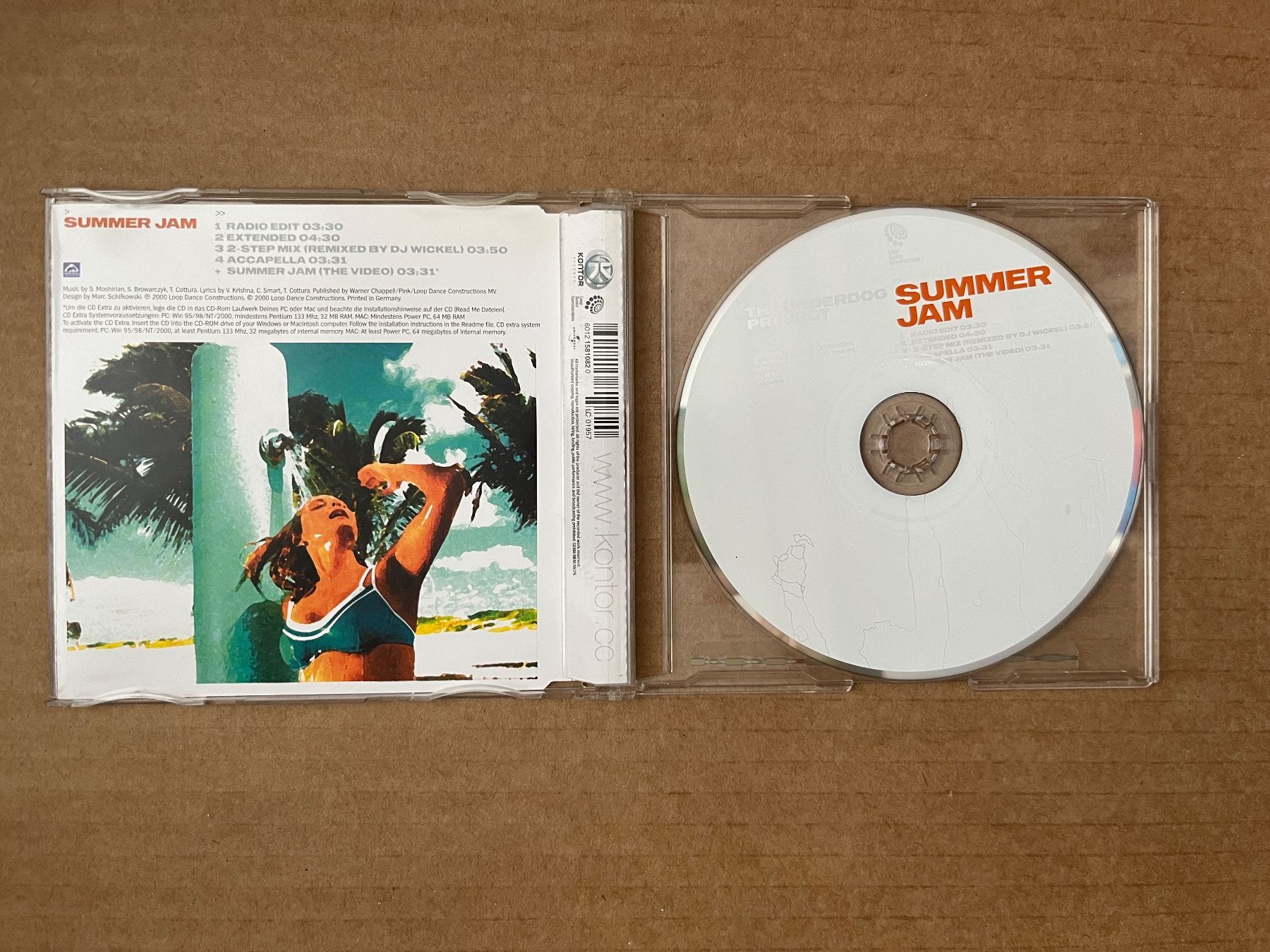 CD: The Underdog Project - Summer Jam CD 💿 – Usato da Sierre venduto da black.box 1
