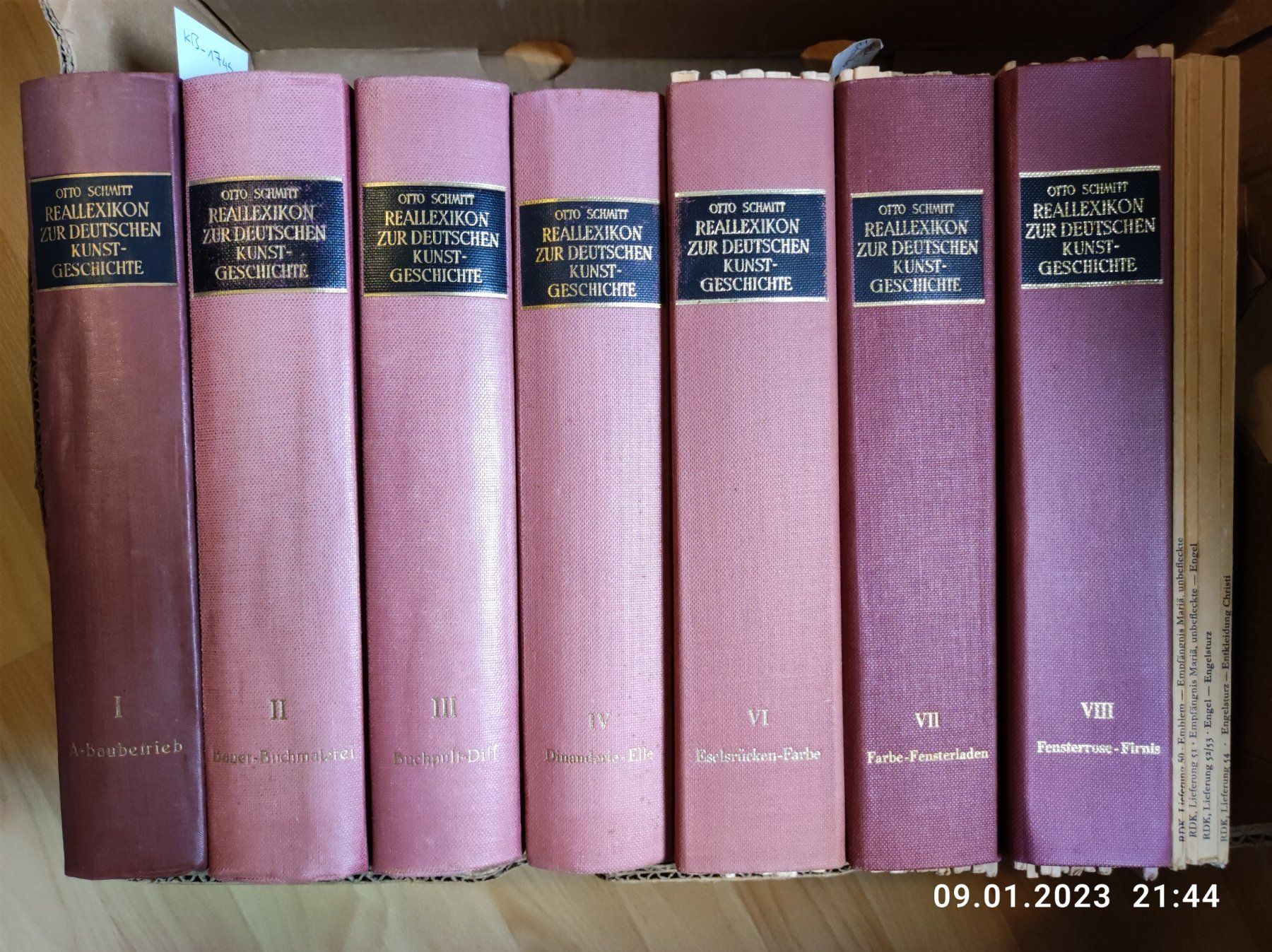 Libri: REALEXIKON DER KUNSTGESCHICHTE – Usato da Goldach venduto da Gaip