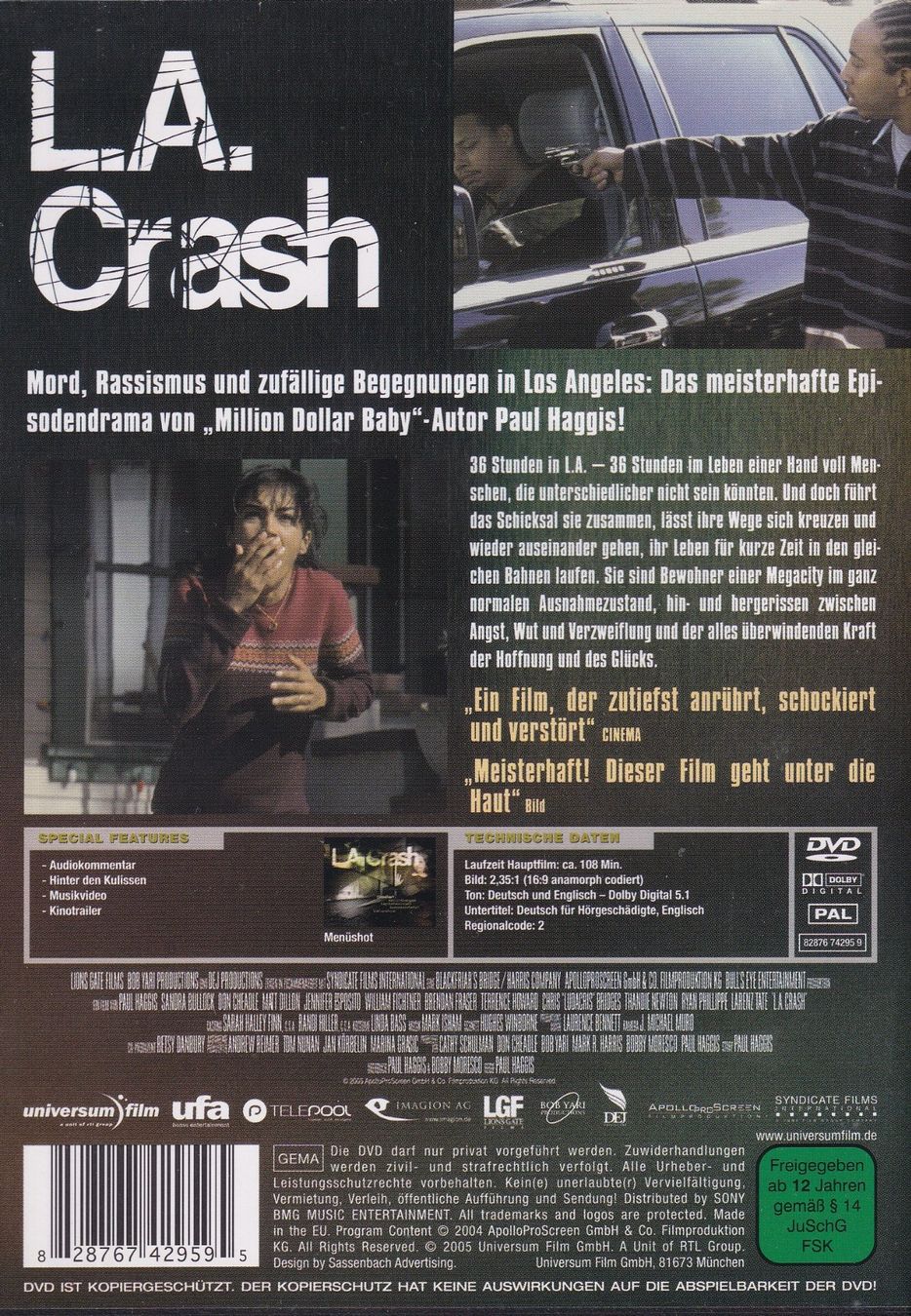 Tutti i DVDs: DVD ab Fr. 1.--, LA. Crash – Usato da Lausen venduto da Mondeo10628 1