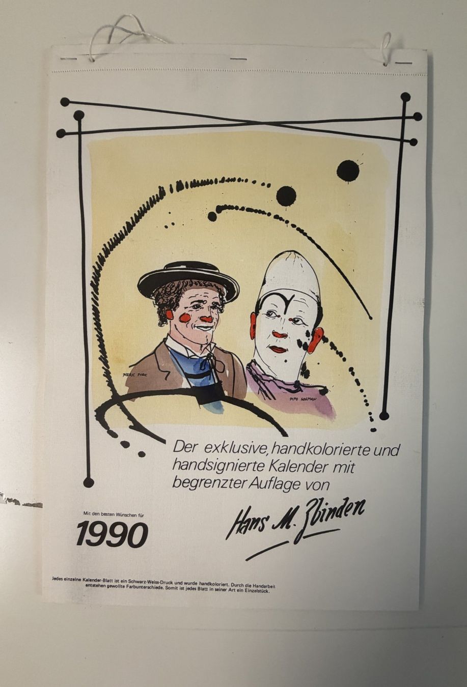 Calendari: Hans M. Zbinden Kalender – Nuovo e nell'imballaggio originale da Meilen venduto da Switcher2 2
