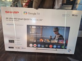 Sharp 65" (164cm) 4K QLED TV - Neu, Originalverpackt!