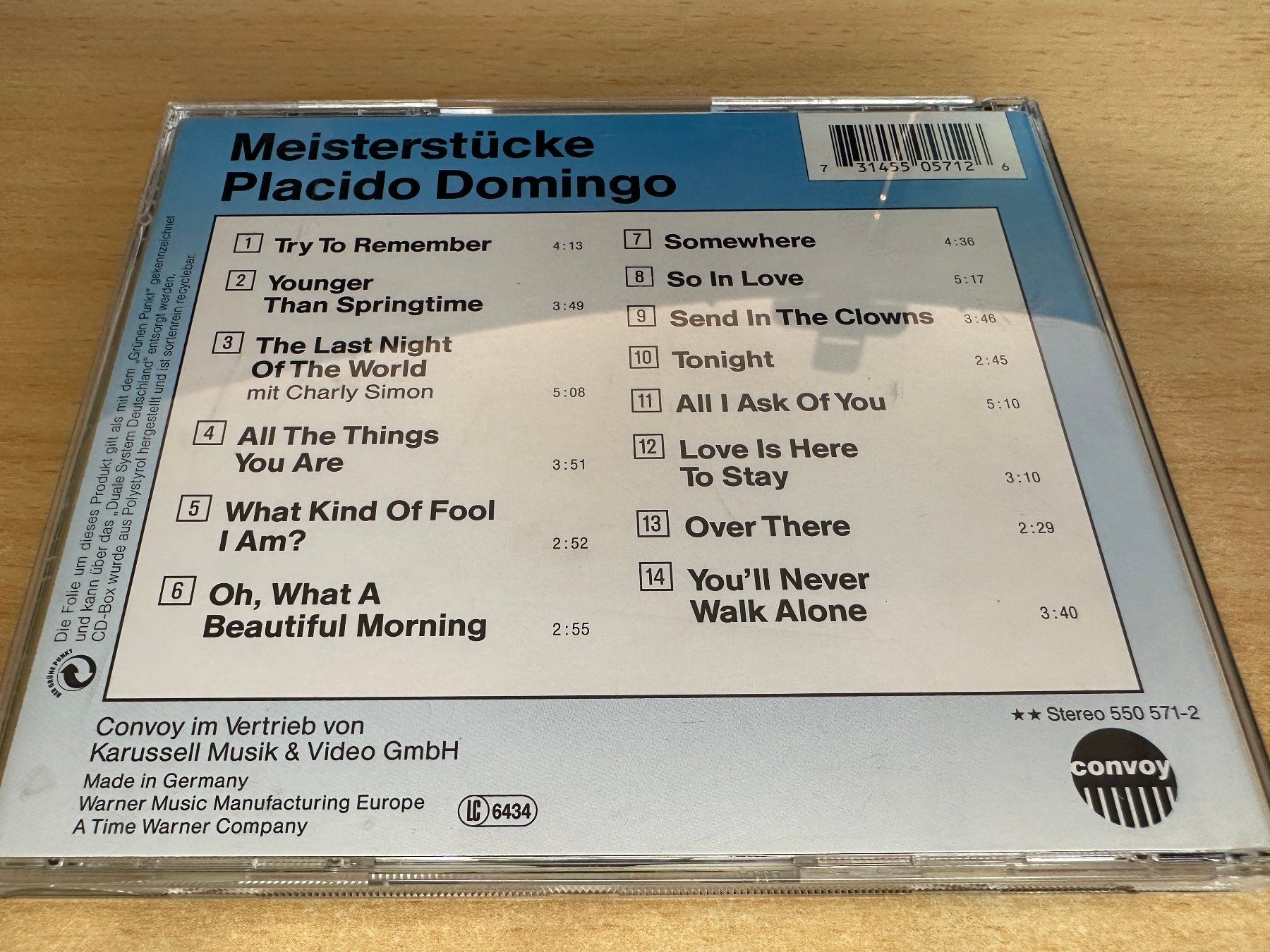 CDs: A2 Placido Domingo - Meisterstücke – Gebraucht aus Rikon im Tösstal von Alpenmutz 1