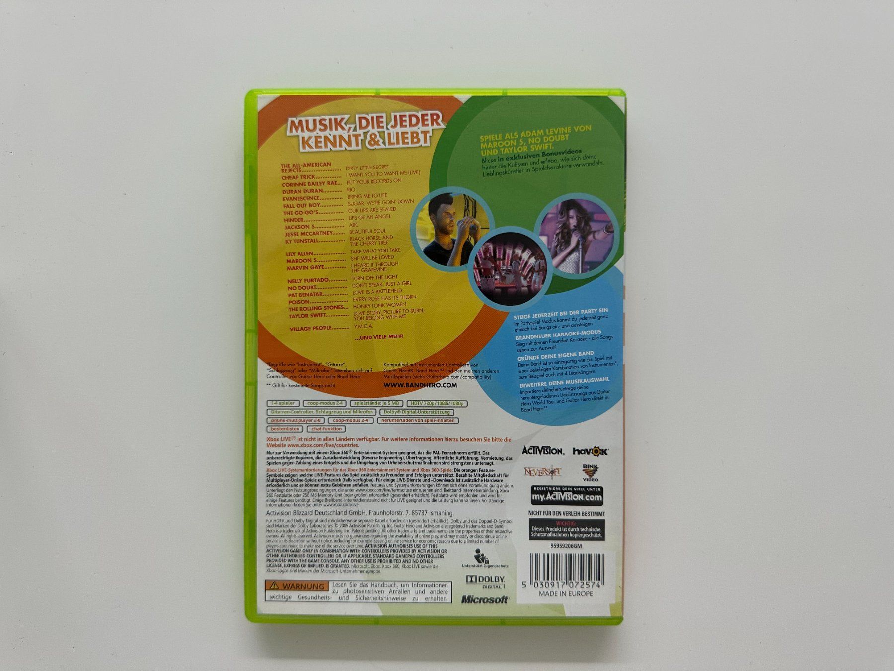 Microsoft Giochi: Band Hero, Xbox 360 – Nuovo (secondo la descrizione) da Couvet venduto da Aura_aura 2