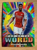 Soccer William Saliba Top of the World Topps Finest 2025 🔥