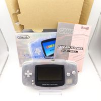 Nintendo Game Boy Advance AGB-001 Milky Blue OVP selten!