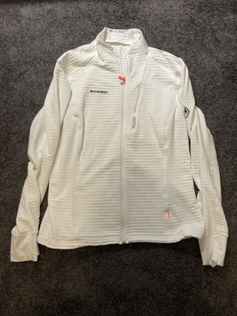 Mammut Fleecejacke weiss Grösse M