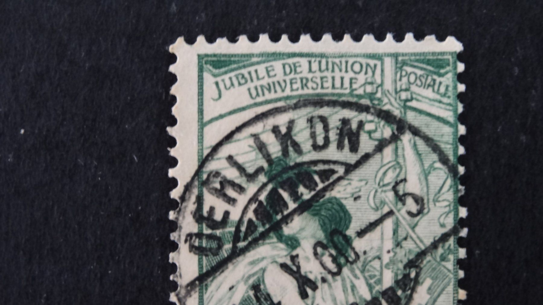 Tutti i francobolli: viele Fehler im Markenbild SBK 77C   27 – Usato da Anwil venduto da larks 1