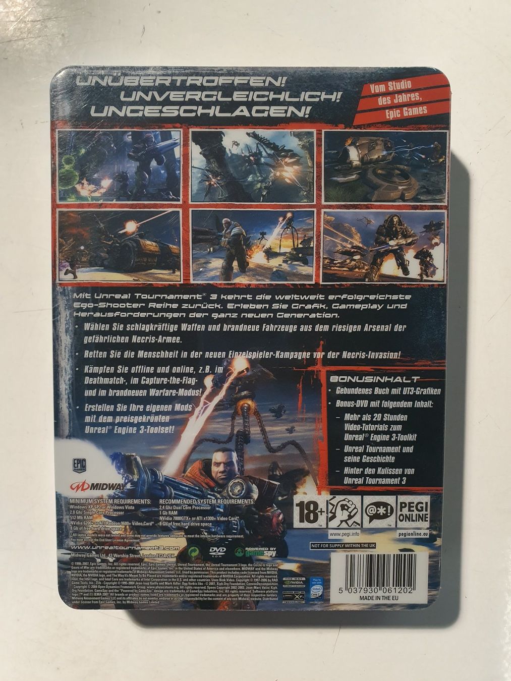 Tutti i DVDs: PC Spiel Unreal Tournament – Usato da Zürich venduto da loosebone 1