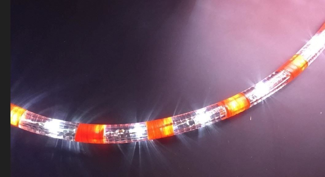 Ghirlande e barre luminose: 45m LED Weihnachtsbeleuchtung Lichtschlah – Nuovo e nell'imballaggio originale da Uerkheim venduto da Justi.y 8