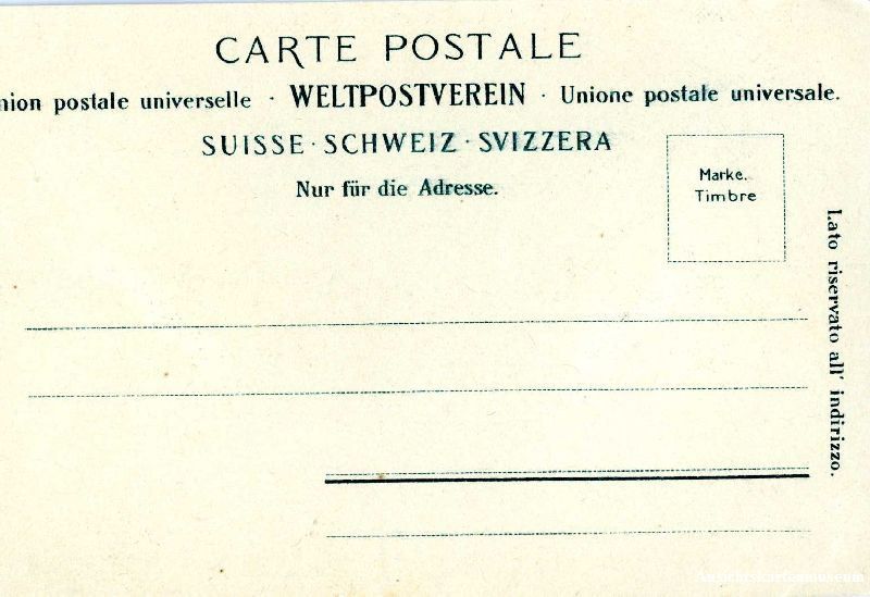 Ansichtskarten: Bernina - Hospiz + c1900 – Gebraucht aus Emmenbrücke von teestube 1