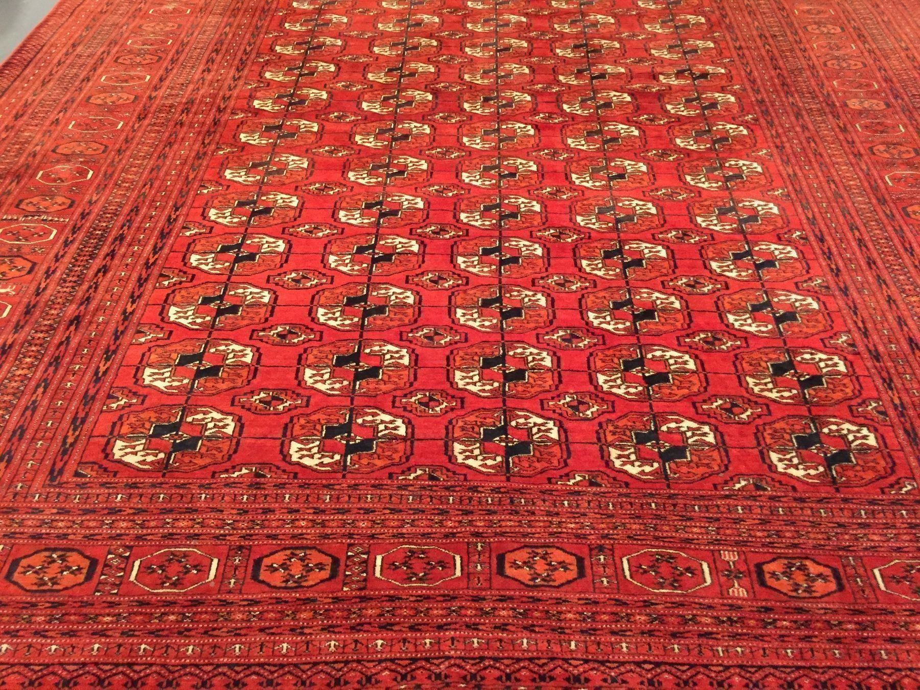 Tappeti: Antik Turkmenischer   Tekke  295x239cm – Usato da Zürich venduto da Artnuvo 9
