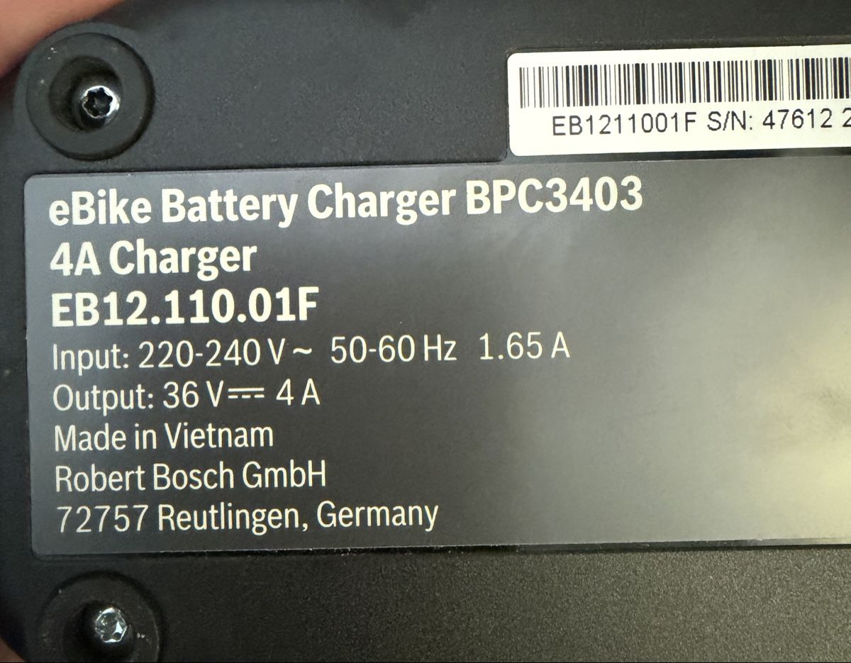 Bosch Chargeurs: Bosch eBike Ladegerät BPC3403 – Neuf (Voir description) à Solothurn par Mc_Clane 1