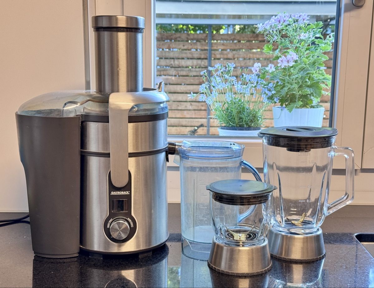 Gastroback Küchengeräte: Gastroback pro Multi juicer Entsafter set – Gebraucht aus Winterthur von DonKoko