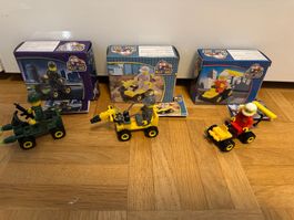 Lego-kompatible Fahrzeug Sets neuwertig