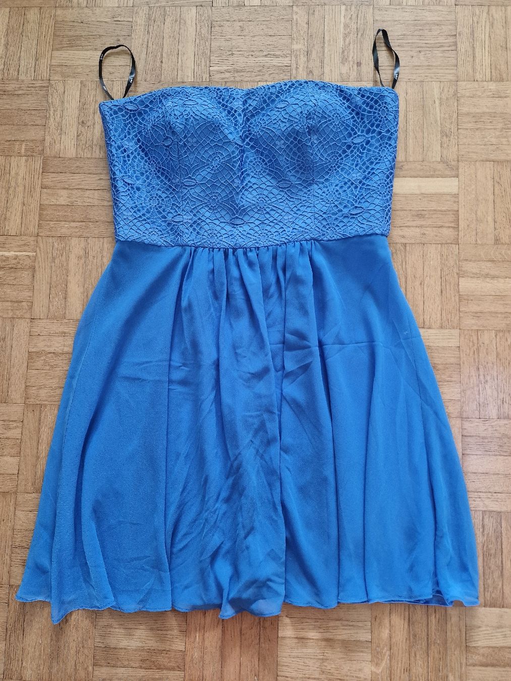 Vestiti: Vera Mont Cocktailkleid Gr. 40, blau – Nuovo (secondo la descrizione) da Wädenswil venduto da Gabinomi 1