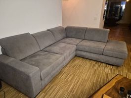 Graues Ecksofa 3x2.6m