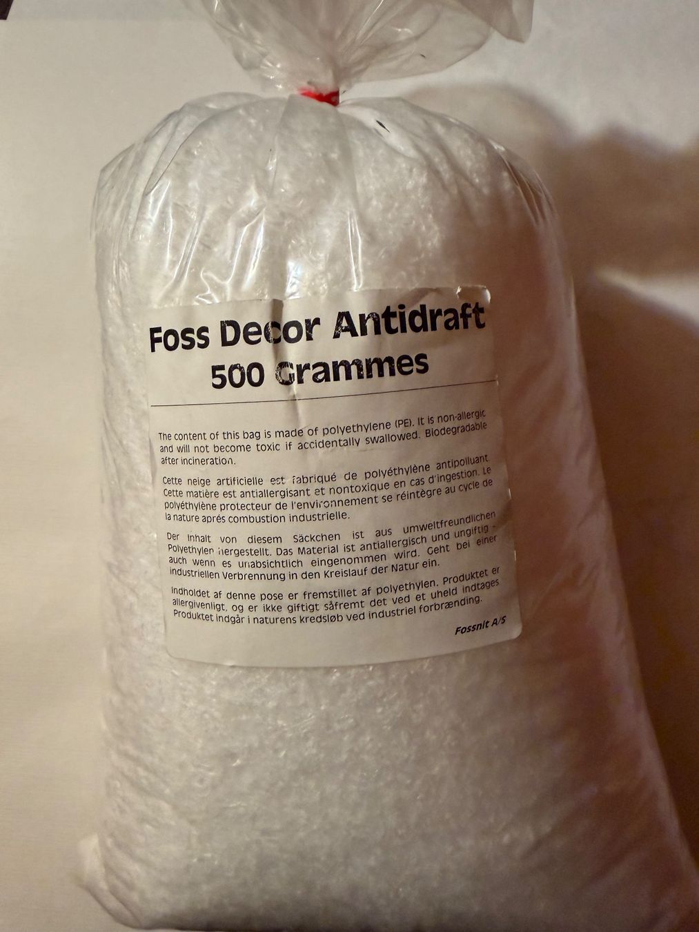Tutte le decorazioni: Streuschnee  Flocken weiss 500 gr. – Nuovo e nell'imballaggio originale da Bern venduto da Baron010