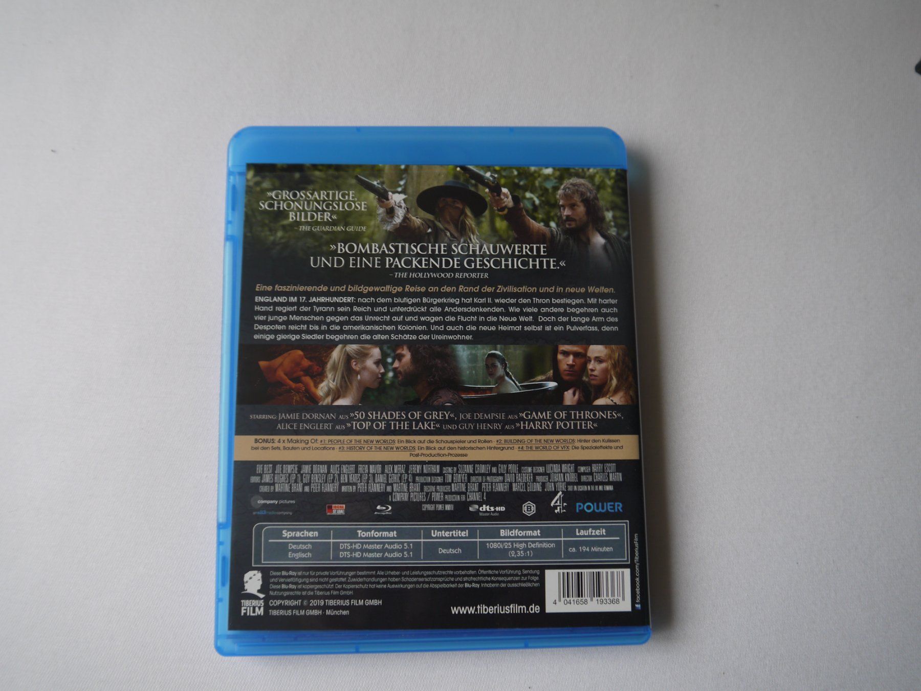Tutti i DVDs: NEW WORLD - Aufbruch nach America - – Usato da Hagendorn venduto da Blaf 1