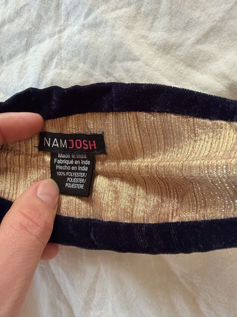 Accessori per capelli: Velvet Headband with Embroidery – Nuovo (secondo la descrizione) da Zürich venduto da BettinaMarie2308 2