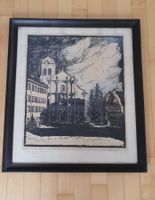 Kirche von Trogen, nummeriert Nr.4, Druck coloriert