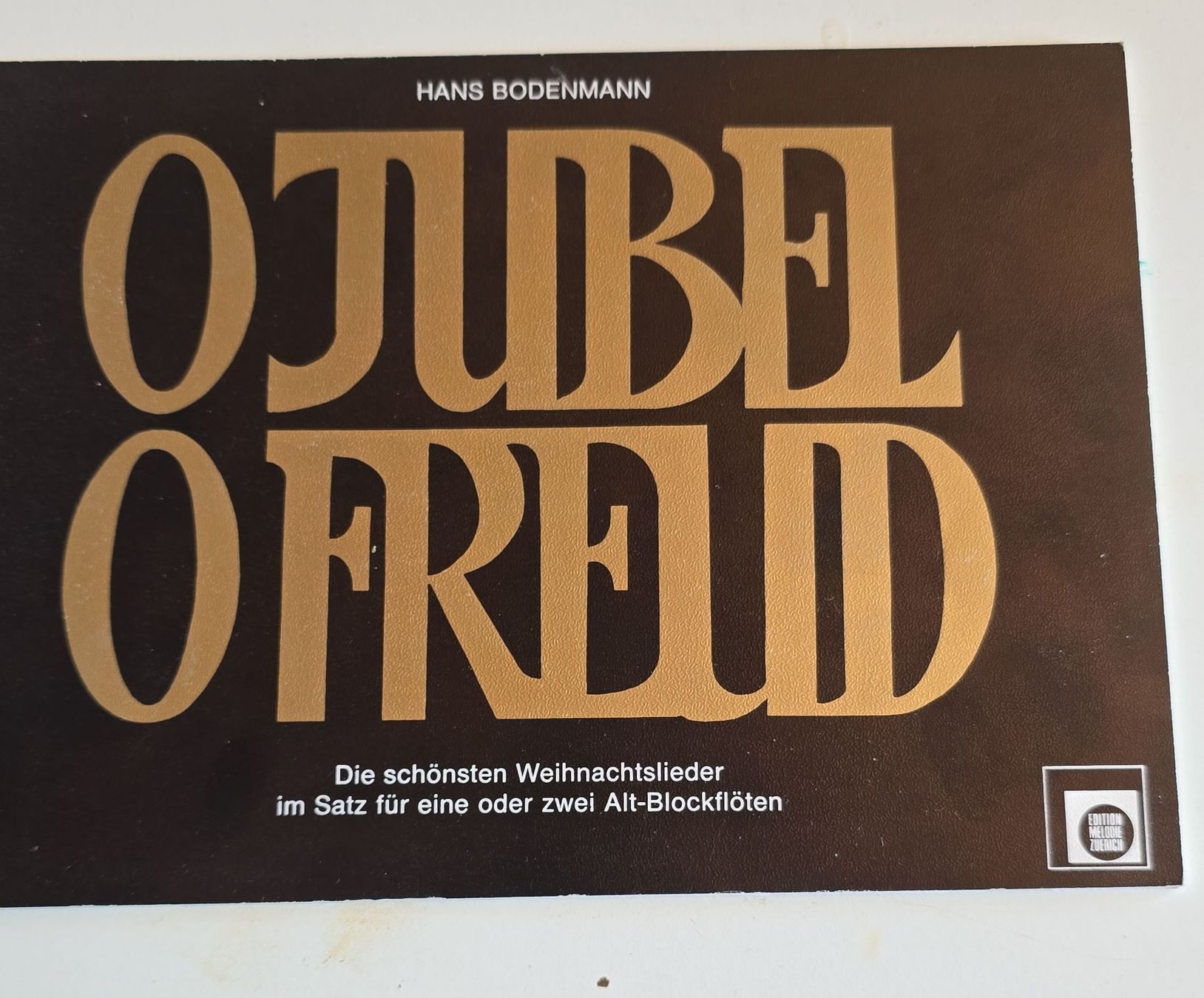Libri: Noten: Jubel o Freud, Blockflöte – Usato da Oberbüren venduto da Elk2025