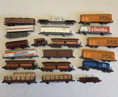 Modelleisenbahn Güterwagen Konvolut Roco diverse Modelle