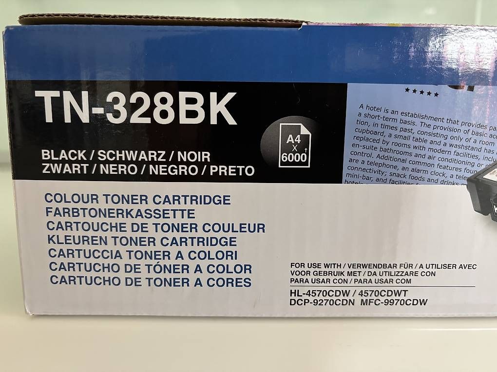 Brother Cartucce per stampanti & toner: Original Brother TN-328BK – Nuovo e nell'imballaggio originale da Jona venduto da Thola66 1