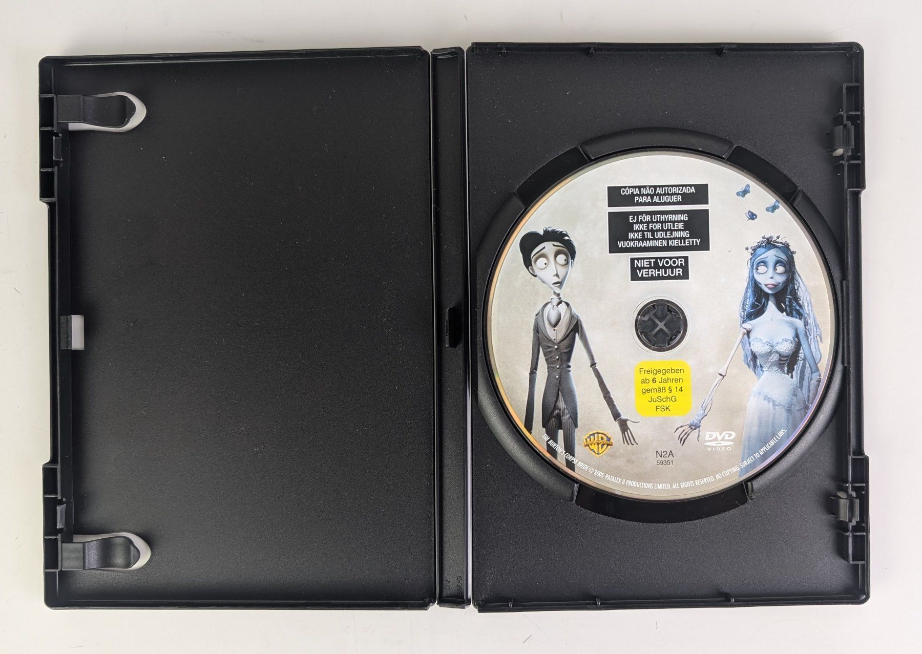 Tutti i DVDs: Corpse Bride - Hochzeit mit einer Leiche DVD - Tim Burton – Usato da Zürich venduto da axolottchen 4