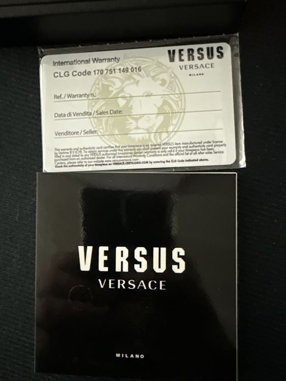 Versus VSP763318 Logo Herrenuhr Chronograph