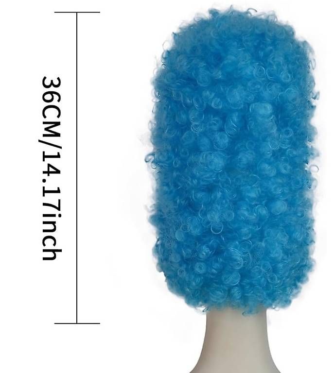 Parrucche: Perruque bleue style Marge Simpson  neuve jamais utilisée – Usato da Genève venduto da sca_j5cs 1