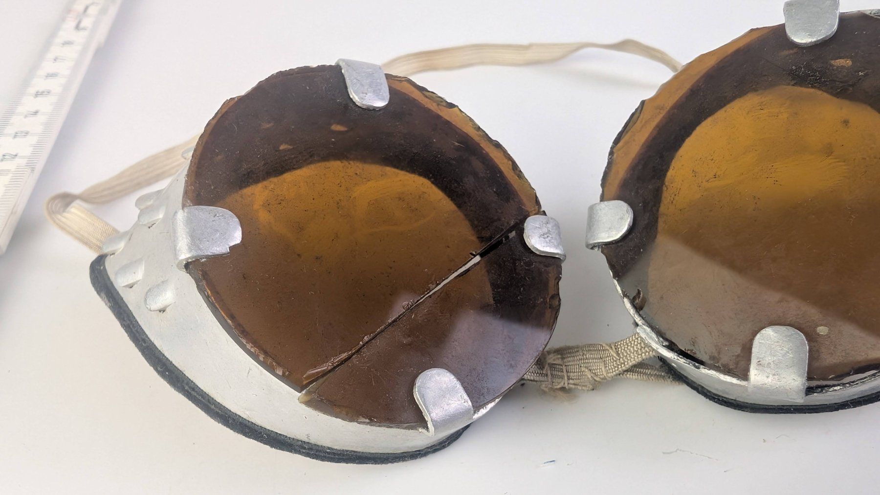 Occhiali & Lenti: Antike Skibrille / Oldtimer Brille, Vintage Style Ski – Difettoso da Zürich venduto da axolottchen 2