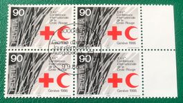 4 er Block Nr. 730 mit ETStempel Bern