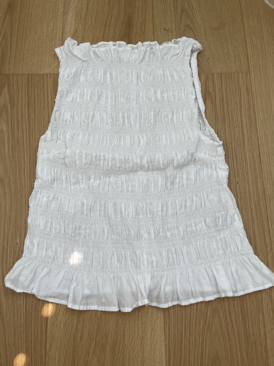 Top: H&M Top weiss – Nuovo (secondo la descrizione) da Untersiggenthal venduto da bla_55sl