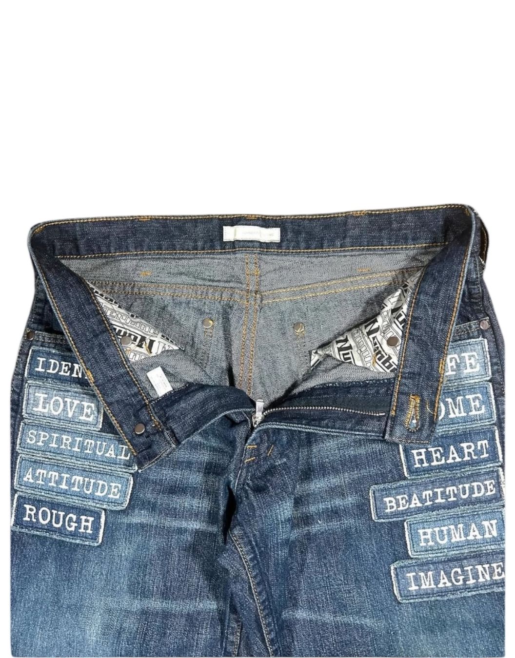 Jeans: Number (N)ine SS02 Patch Washed Denim – D'occasion à Thierachern par n.webl 4