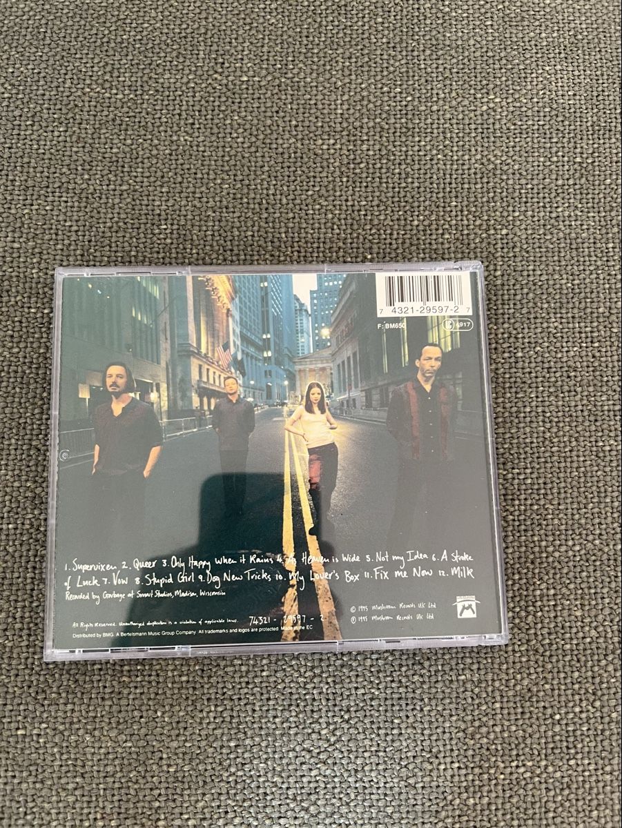 CD: Garbage - 1998 - Alternative Rock CD – Usato da Lausanne venduto da Polokus 1
