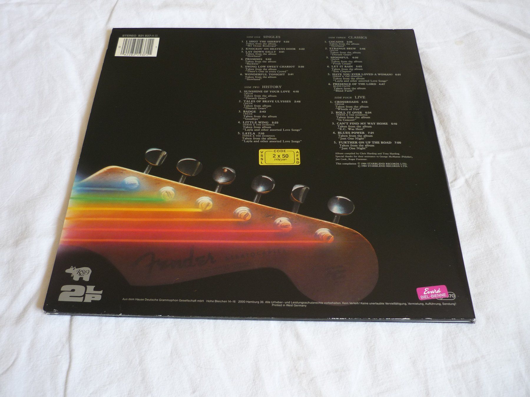 Schallplatten: 12" Vinyl - Eric Clapton - Backtracking – Gebraucht aus Beringen von zzRegal 3