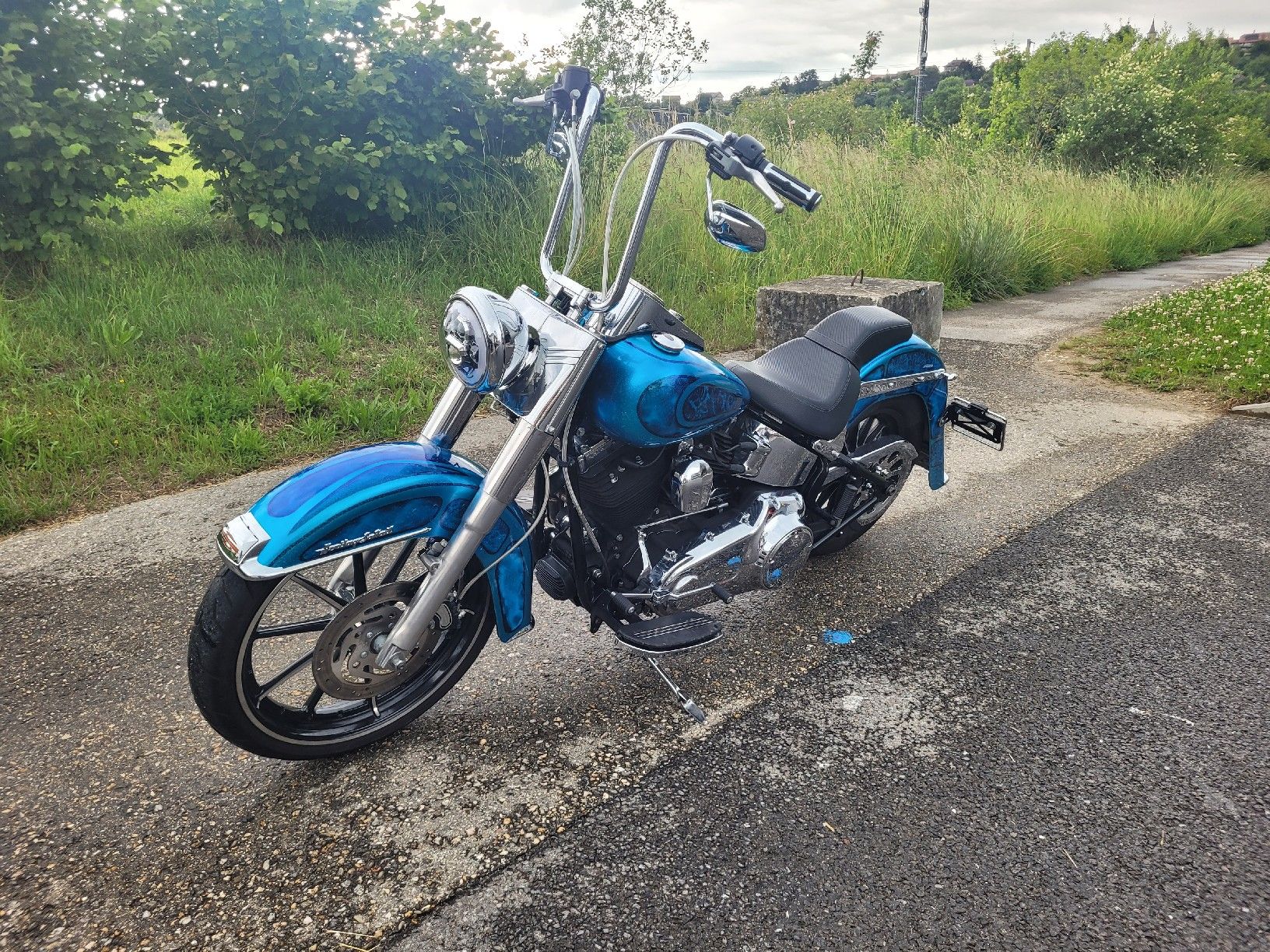 Chopper: Harley Davidson FLSTC Heritage – Usato da epautheyres venduto da sim_95sq 8