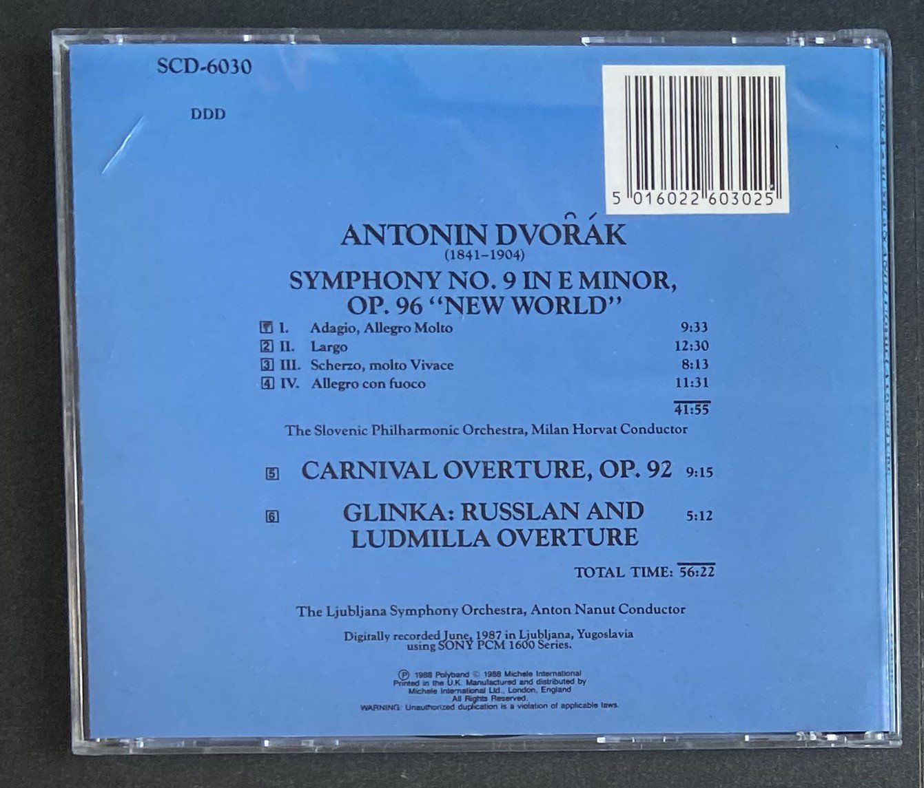 CD: Klassik CD Dvorak "New World Symphony" – Usato da Böckten venduto da Hansi36 2