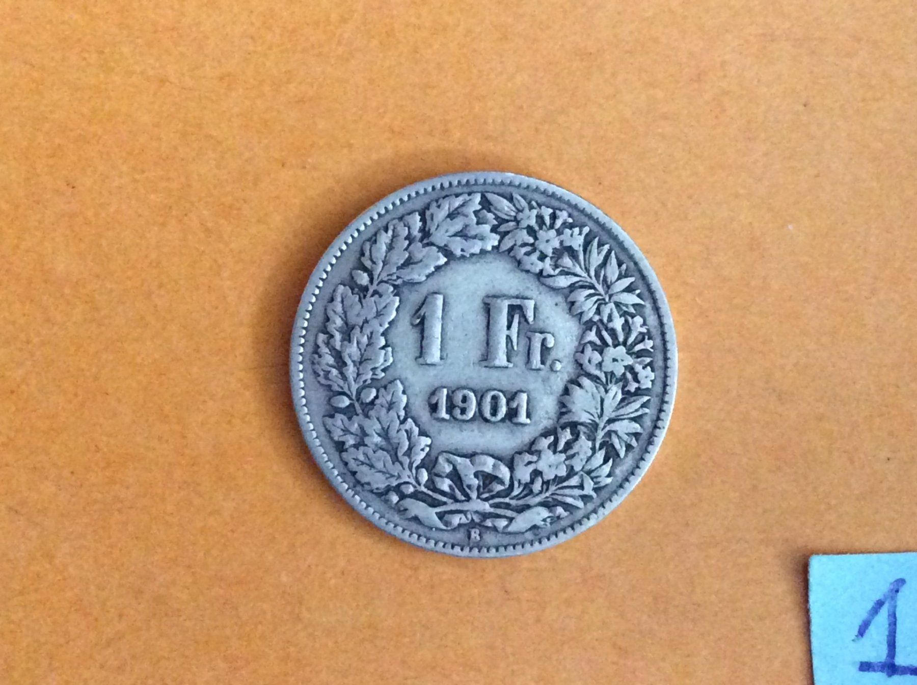 Alle Münzen: 1 franc  1901  Jolie – Gebraucht aus Genève von pie_fh2d