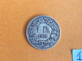 1 franc  1901  Jolie