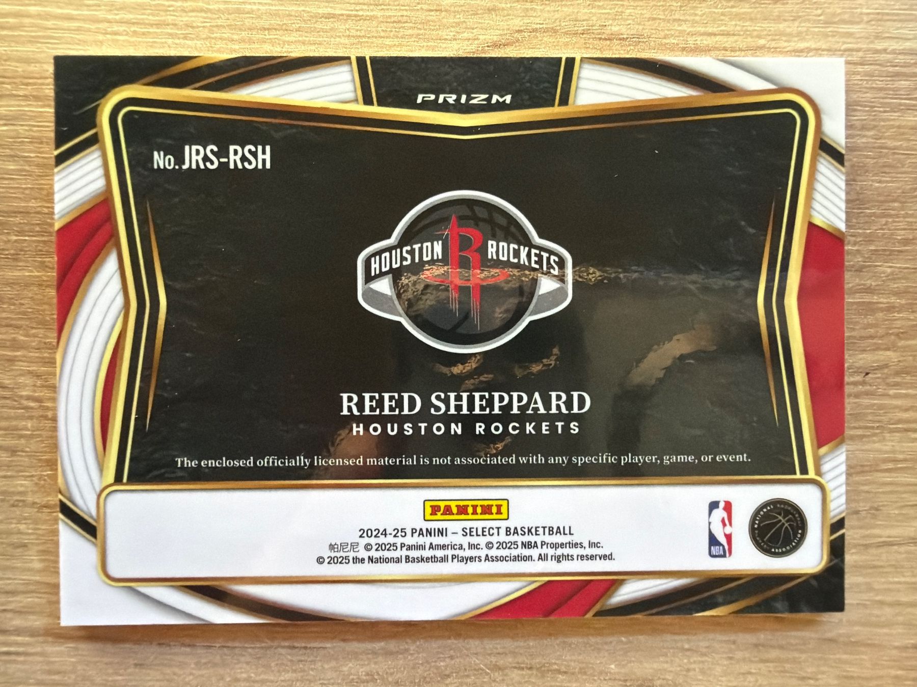 Nba Sammelbilder & Trading cards: NBA Reed Sheppard RC PATCH SILVER Select 24/25 🔥 – Gebraucht aus Netstal von Clutch79Cardz 1