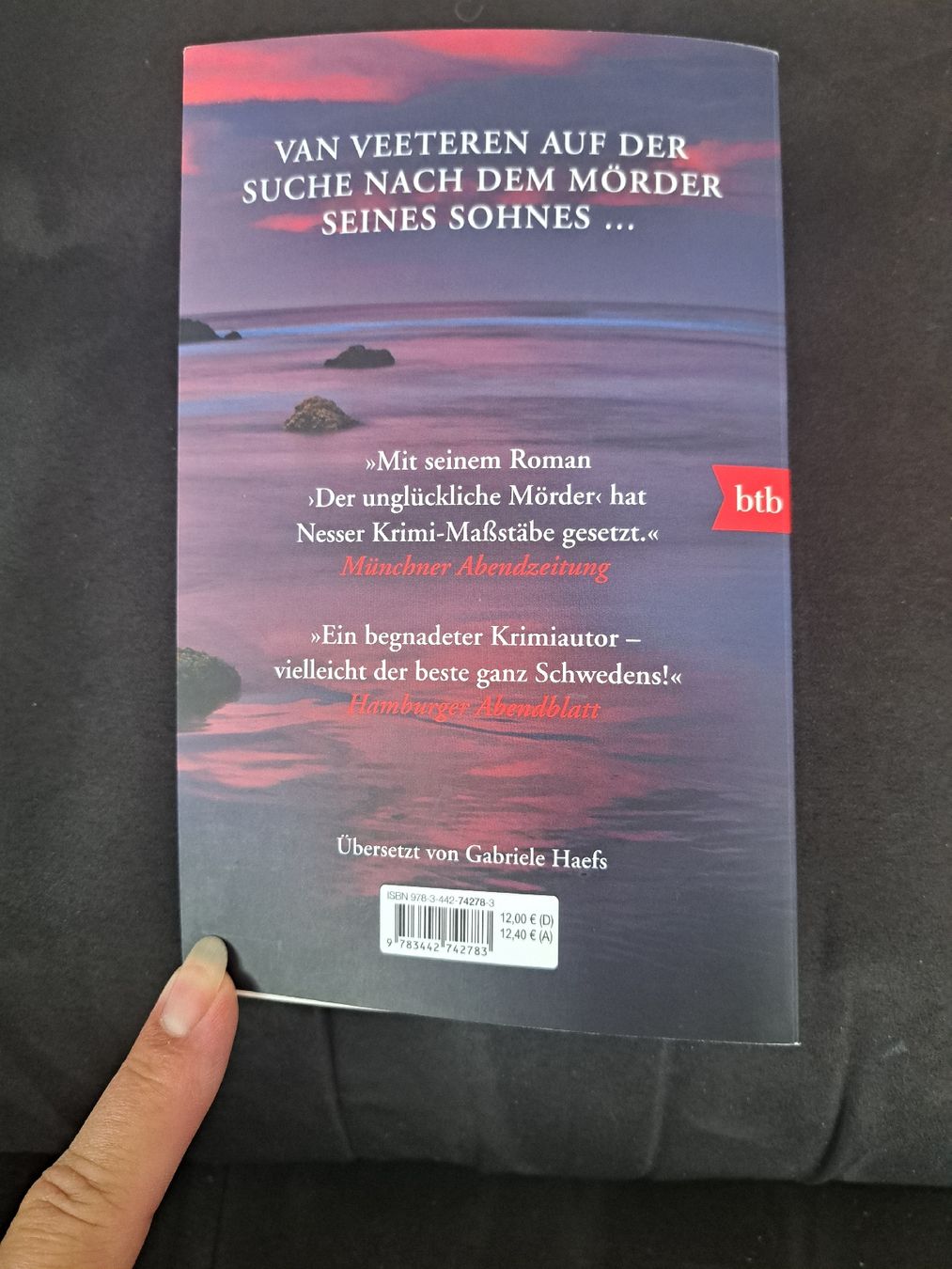 Libri: Hakan Nesser Der unglückliche Mörder – Usato da Bellach venduto da TORA4 1