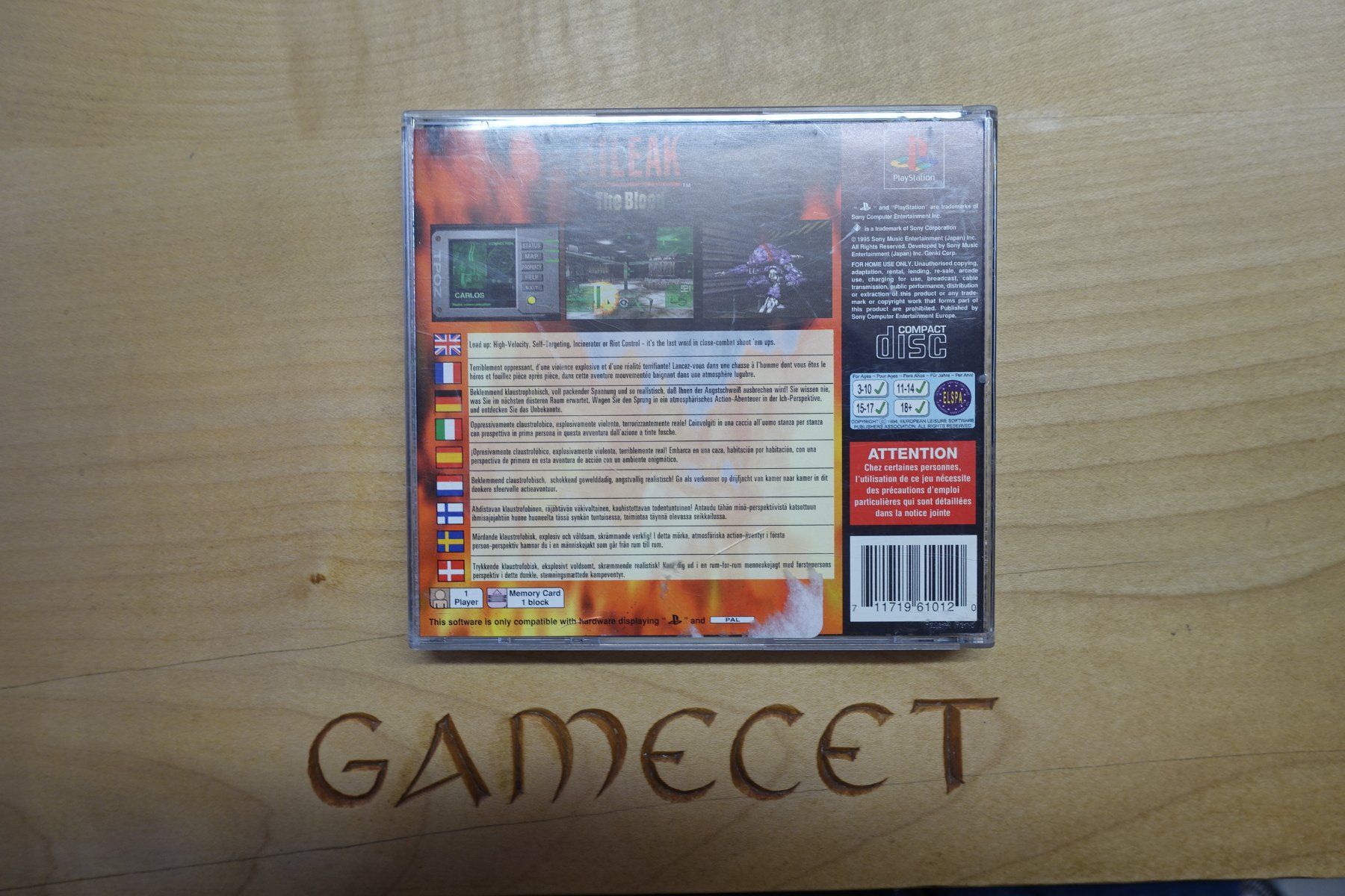 Sony Giochi: Kileak: The Blood – Usato da Steinach venduto da Gamecet 2