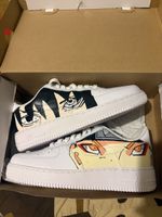 Nike Air Force 1 Custom Grösse 42,5 neu ovp Hand bemalt weiß