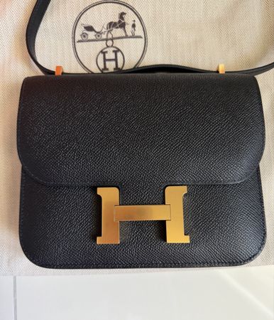 Hermès Constance III Mini, Veau Epsom Noir, wie neu!